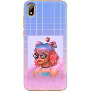 Чехол U-print Huawei Y5 2019 Girl in the Clouds