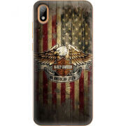 Чехол U-print Huawei Y5 2019 Harley An American Legend