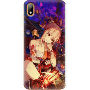 Чехол U-print Huawei Y5 2019 Genshin Ёимия с огоньком