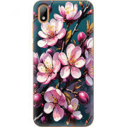 Чехол U-print Huawei Y5 2019 Рожевий аромат