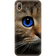 Чехол U-print Huawei Y5 2019 Cat's Eye