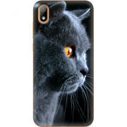 Чехол U-print Huawei Y5 2019 English cat