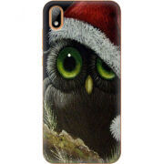 Чехол U-print Huawei Y5 2019 Christmas Owl