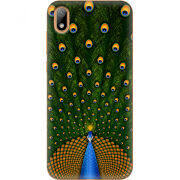 Чехол U-print Huawei Y5 2019 Peacocks Tail