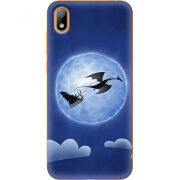 Чехол U-print Huawei Y5 2019 Christmas Dragon
