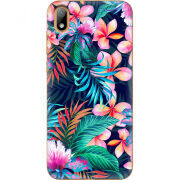 Чехол U-print Huawei Y5 2019 flowers in the tropics