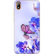 Чехол U-print Huawei Y5 2019 Orchids and Butterflies