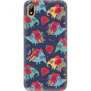 Чехол U-print Huawei Y5 2019 Flying Elephants