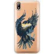 Прозрачный чехол Uprint Huawei Y5 2019 Eagle