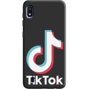 Черный чехол Uprint Samsung A105 Galaxy A10 Tik Tok