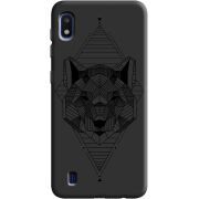 Черный чехол Uprint Samsung A105 Galaxy A10 