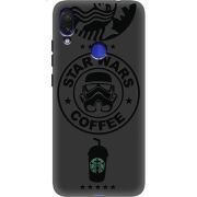 Черный чехол Uprint Xiaomi Redmi Note 7 Dark Coffee