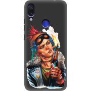 Черный чехол Uprint Xiaomi Redmi Note 7 Tanker Girl