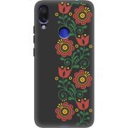 Черный чехол Uprint Xiaomi Redmi Note 7 Ethno
