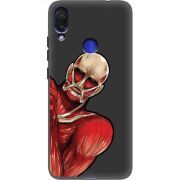 Черный чехол Uprint Xiaomi Redmi Note 7 Титан