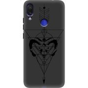 Черный чехол Uprint Xiaomi Redmi Note 7 