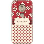Чехол Uprint Motorola Moto G7 Play XT1952 Именной Polka Dots