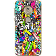 Чехол Uprint Motorola Moto G7 Play XT1952 Multicolored Inscriptions