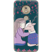 Чехол Uprint Motorola Moto G7 Play XT1952 Girl and deer