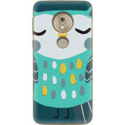 Чехол Uprint Motorola Moto G7 Play XT1952 Green Owl