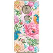 Чехол Uprint Motorola Moto G7 Play XT1952 Birds in Flowers