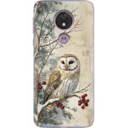 Чехол Uprint Motorola Moto G7 Power XT1955 Christmas Owl