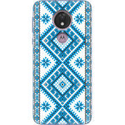 Чехол Uprint Motorola Moto G7 Power XT1955 Блакитний Орнамент