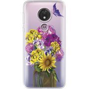 Прозрачный чехол Uprint Motorola Moto G7 Power XT1955 My Bouquet