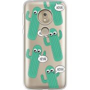 Прозрачный чехол Uprint Motorola Moto G7 Play XT1952 с 3D-глазками HIYA