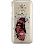 Прозрачный чехол Uprint Motorola Moto G7 Play XT1952 Нападение Титана