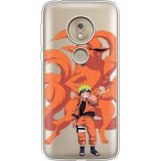 Прозрачный чехол Uprint Motorola Moto G7 Play XT1952 Naruto and Kurama