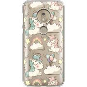 Прозрачный чехол Uprint Motorola Moto G7 Play XT1952 Unicorns