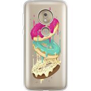 Прозрачный чехол Uprint Motorola Moto G7 Play XT1952 Donuts