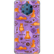 Чехол Uprint Nokia 9 Yoga Cat