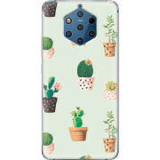 Чехол Uprint Nokia 9 L-green Cacti
