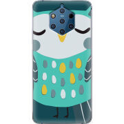 Чехол Uprint Nokia 9 Green Owl