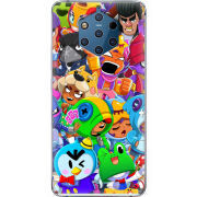 Чехол Uprint Nokia 9 friends brawl stars