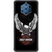 Чехол Uprint Nokia 9 Harley Davidson and eagle