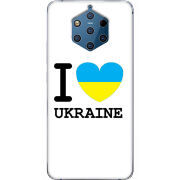 Чехол Uprint Nokia 9 I love Ukraine