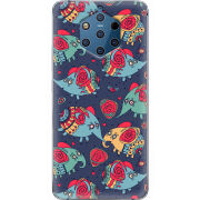 Чехол Uprint Nokia 9 Flying Elephants