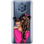 Прозрачный чехол Uprint Nokia 9 Mouse Mommy