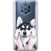 Прозрачный чехол Uprint Nokia 9 Husky