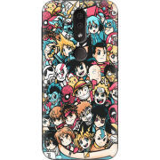 Чехол Uprint Nokia 4.2 Anime Stickers