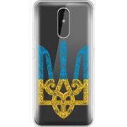 Прозрачный чехол Uprint Nokia 3.2 Gold Trident