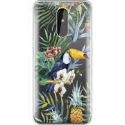 Прозрачный чехол Uprint Nokia 3.2 Tucan