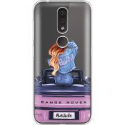 Прозрачный чехол Uprint Nokia 4.2 Boss Babe
