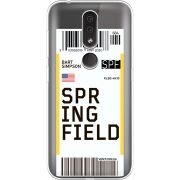 Прозрачный чехол Uprint Nokia 4.2 Ticket Springfield