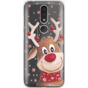 Прозрачный чехол Uprint Nokia 4.2 Winter Deer
