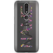 Прозрачный чехол Uprint Nokia 4.2 Именной