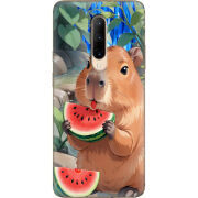 Чехол Uprint OnePlus 7 Pro Капібара з кавуном